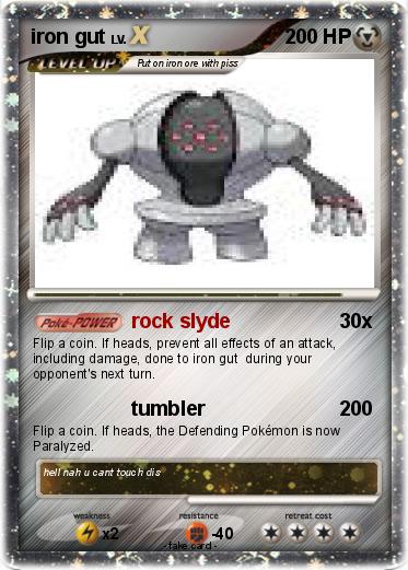 Pokemon iron gut