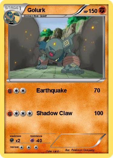 Pokemon Golurk