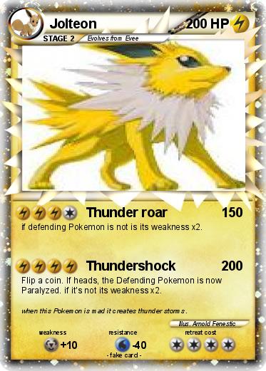 Pokemon Jolteon