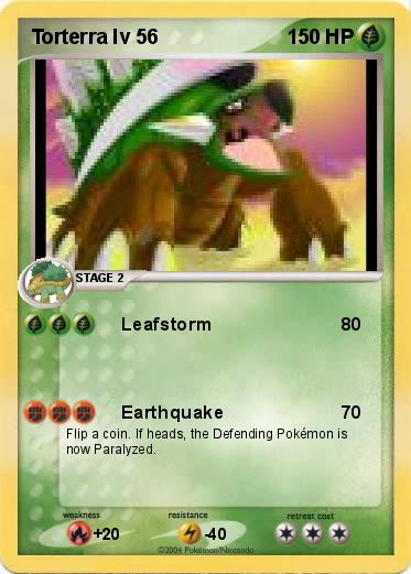 Pokemon Torterra lv 56