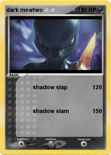 Pokemon dark mewtwo
