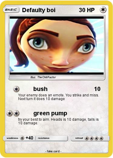 Pokemon Defaulty boi