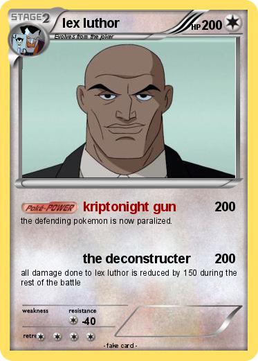 Pokemon lex luthor