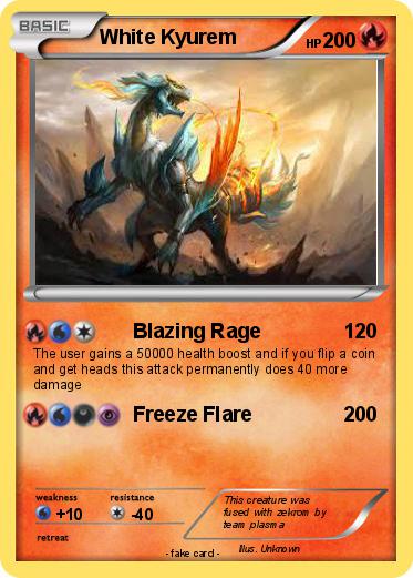Pokemon White Kyurem