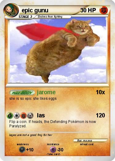 Pokemon epic gunu