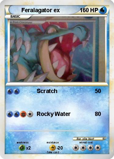 Pokemon Feralagator ex