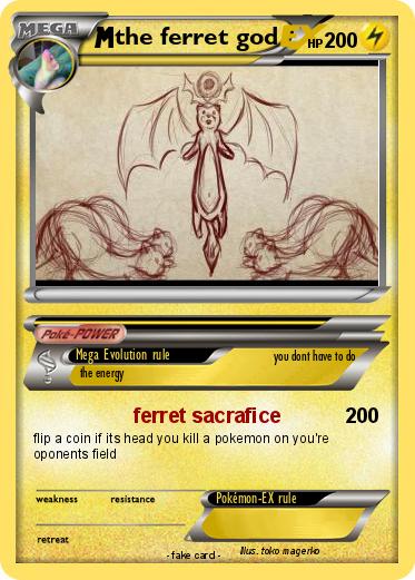 Pokemon the ferret god