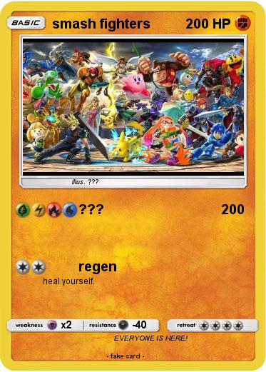 Pokemon smash fighters