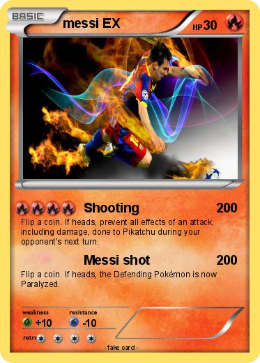 Pokemon messi EX