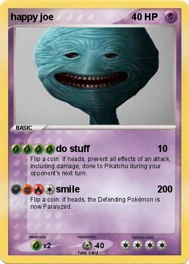 Pokemon happy joe