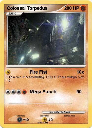 Pokemon Colossal Torpedus