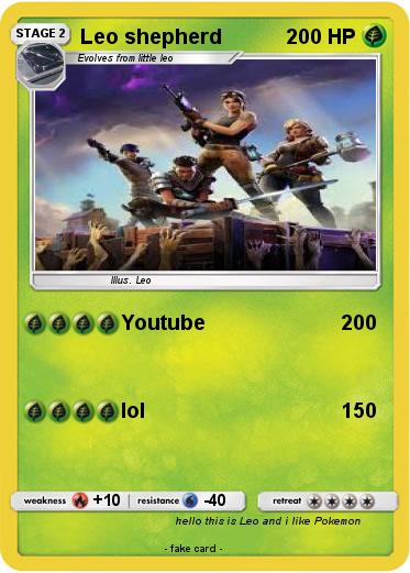 Pokemon Leo shepherd