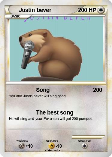 Pokemon Justin bever