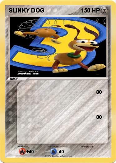 Pokemon SLINKY DOG