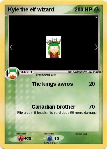Pokemon Kyle the elf wizard