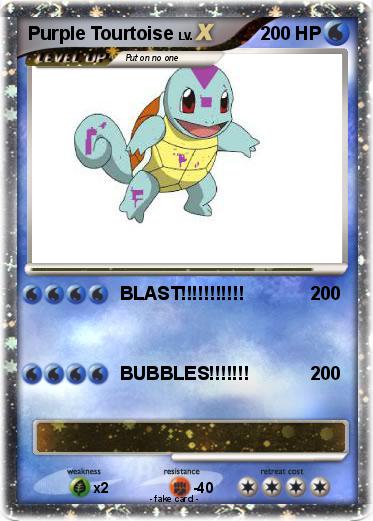 Pokemon Purple Tourtoise