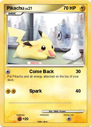 Pokemon Pikachu