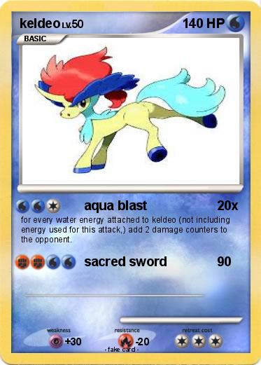 Pokemon keldeo