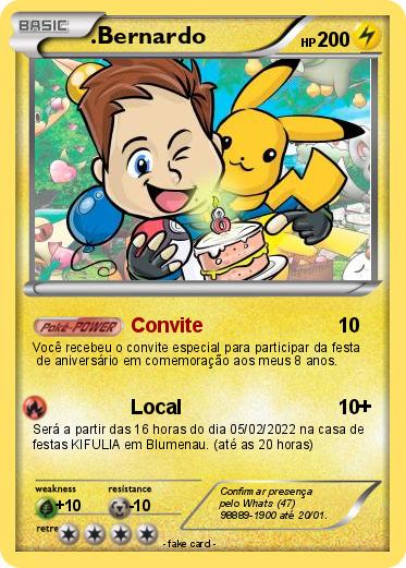 Pokemon .Bernardo
