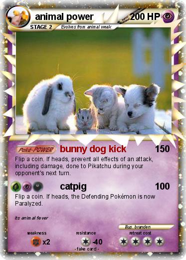 Pokemon animal power