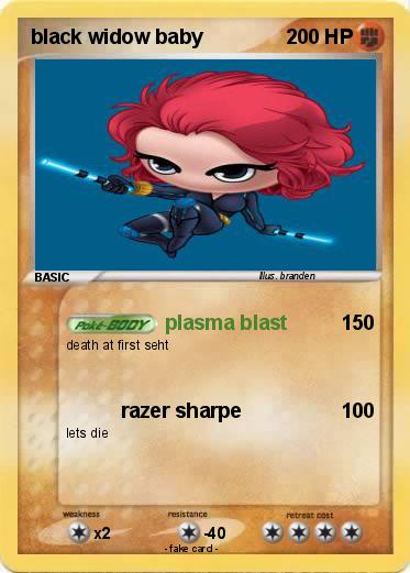 Pokemon black widow baby