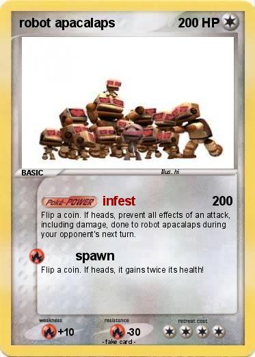 Pokemon robot apacalaps
