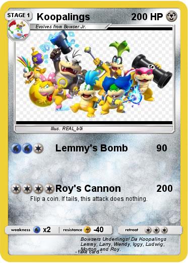 Pokemon Koopalings