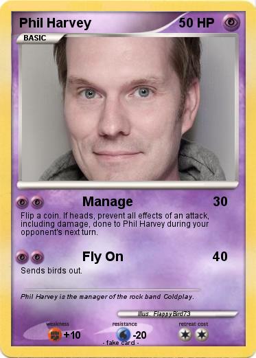 Pokemon Phil Harvey
