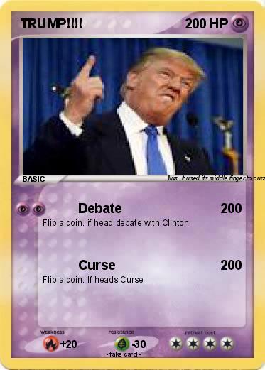 Pokemon TRUMP!!!!