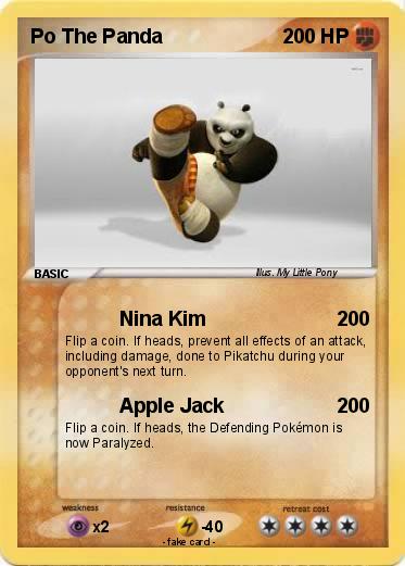 Pokemon Po The Panda