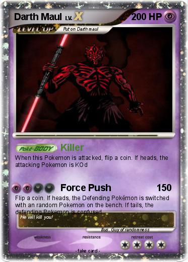 Pokemon Darth Maul