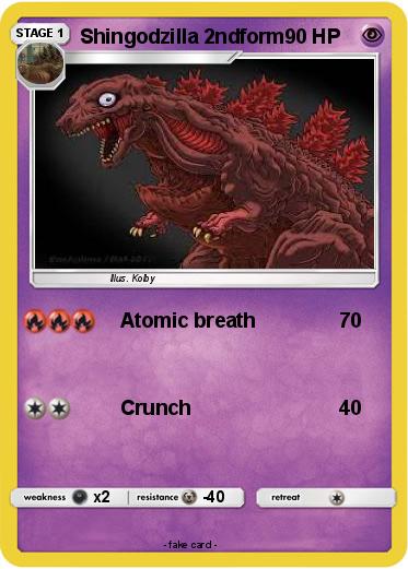 Pokemon Shingodzilla 2ndform