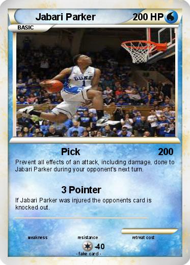Pokemon Jabari Parker