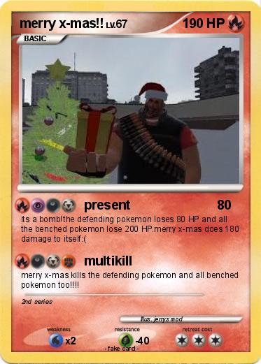 Pokemon merry x-mas!!