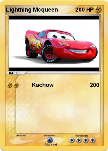 Pokemon Lightning Mcqueen