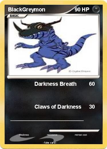 Pokemon BlackGreymon
