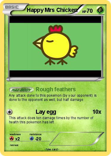 Pokemon Happy Mrs Chicken