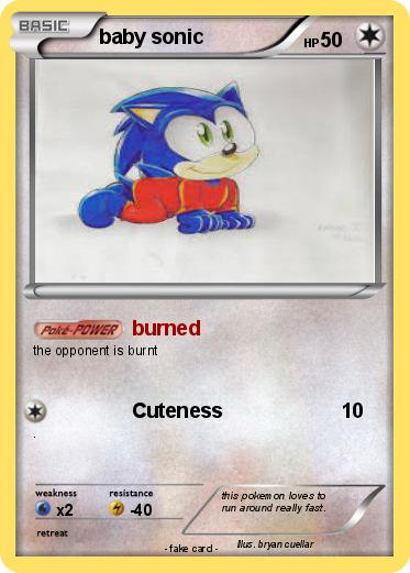 Pokemon baby sonic