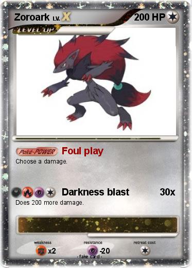 Pokemon Zoroark