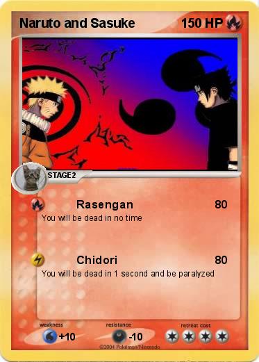 Pokemon Naruto and Sasuke