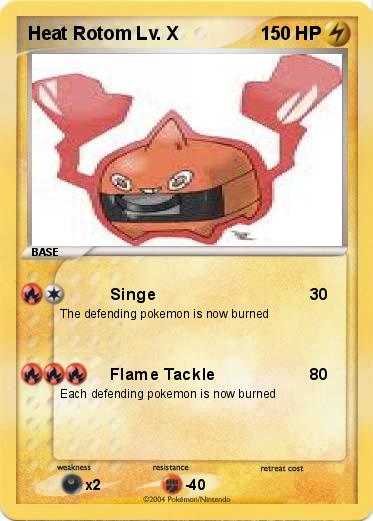 Pokemon Heat Rotom Lv. X