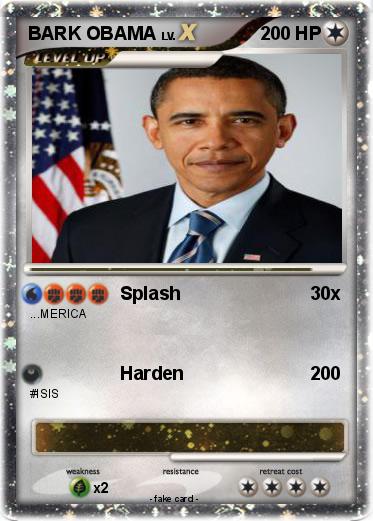 Pokemon BARK OBAMA