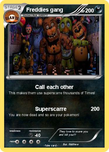 Pokemon Freddies gang