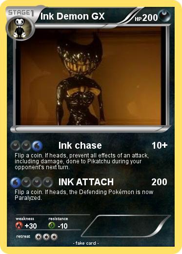 Pokemon Ink Demon GX