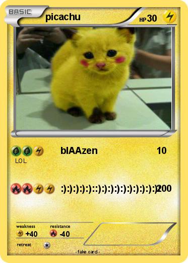 Pokemon picachu