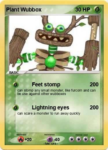 Pokemon Plant Wubbox