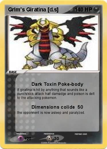 Pokemon Grim's Giratina [d.s]