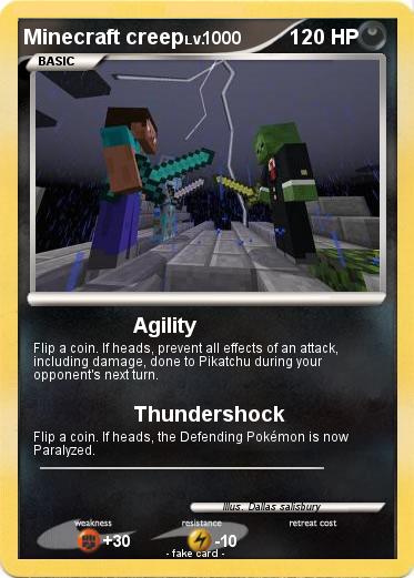 Pokemon Minecraft creep
