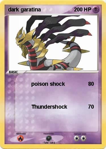 Pokemon dark garatina