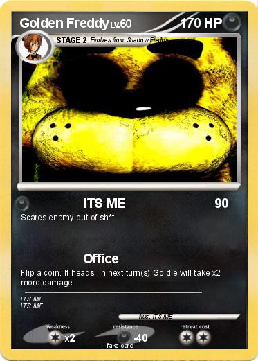 Pokemon Golden Freddy